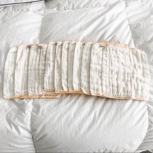 10 Cloth-eez Organic Prefold Newborn Diapers from Green Mountain Diapers